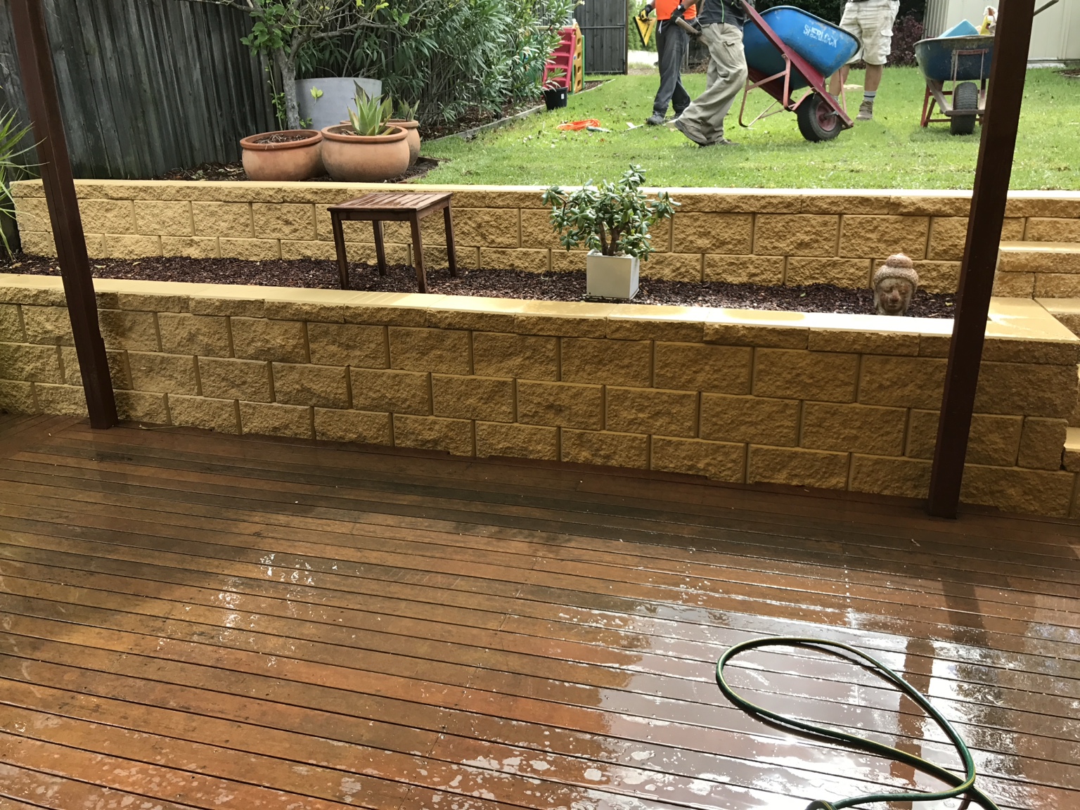 Raised garden beds